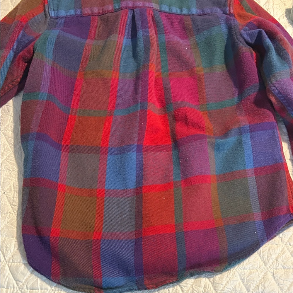 LL Bean Women's Petite Flannel - Picture 10 of 10
